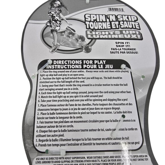 🎀 Spin 'N Skip It Pineapple Light Up Kids Exercise Toy NEW - Picture 6 of 9